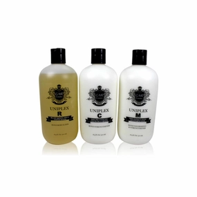 UNIPLEX Ultimate Hair Care Kit - Intensive Bond Rebuilder R, Strengthening Complex C & Moisture Lock M - Salon-Grade Repair System for Vibrant, Resilient, Healthy Hair