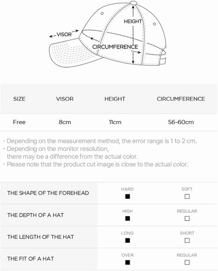 VARZAR【Official Store Stud Logo Over fit Ball Cap / 4colors Unisex Small face Effect UV Protection hat Fashion hat
