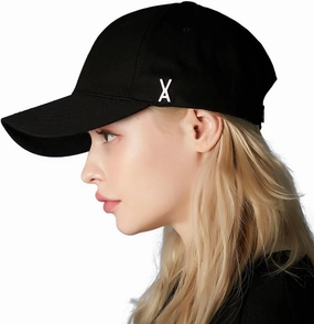 VARZAR【Official Store Stud Logo Over fit Ball Cap / 4colors Unisex Small face Effect UV Protection hat Fashion hat