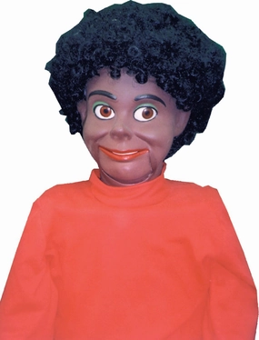 Vent Figure Black Male Costume