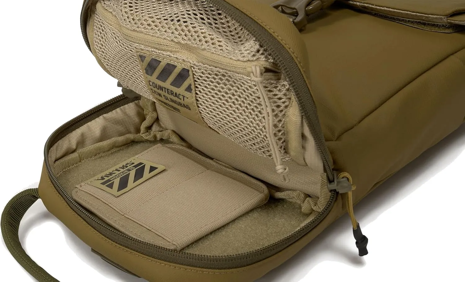 VIKTOS Tactical Counteract CCW Slingbag | Durable Weather-Resistant Stain-Resistant Pocketed Bag with Hookie Holster Included, FDE