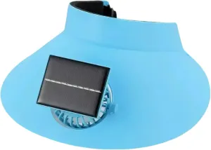 Visor Hats for Women, Solar Fan Hat Sun Visor with 3 Wind Speed Adjustable Golf Visors for Outdoor, Running, Tennis