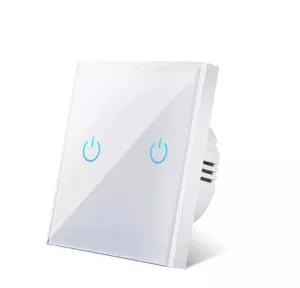 Wall Light Sensor White Crystal Glass Touch