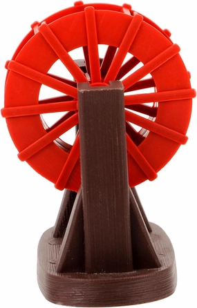 Water Wheel Model for Landscaping Simulation Wheel Prop for Fountain Replacement Vintage Style Decor Create Natural Atmosphere with Running Plastic Design for Home Decor