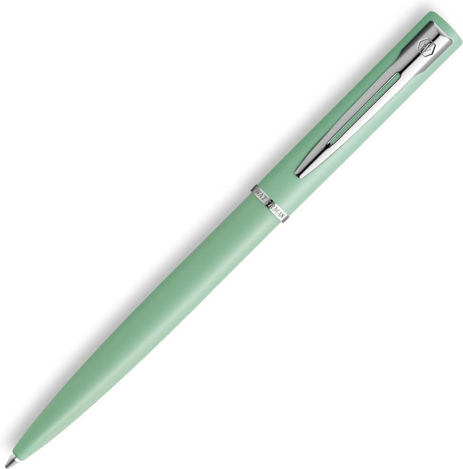 Waterman Allure Ballpoint Pen | Mint Green Pastel Lacquer | Medium Point | Blue Ink | With Gift Box