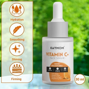 WF Vitamin C  Face Serum, Anti-Aging Formula, Radiant Glow, Brightening Skin, 30ML.