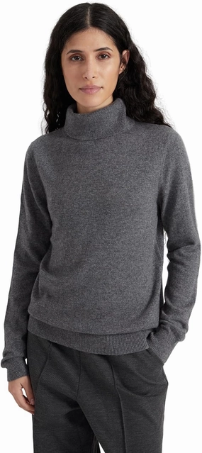 Women's 100% Cashmere Turtleneck Sweater, Classic Fit, Premium Knit Jumper for Autumn, Winter and Spring