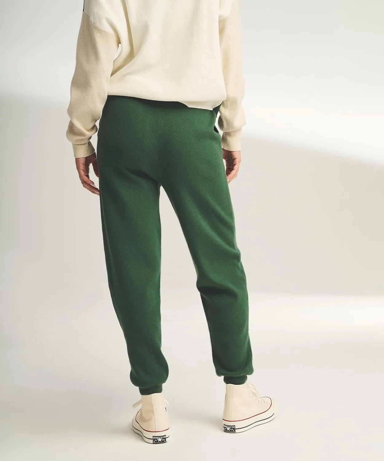 Women's Cafe Cotton Cashmere Cropped Jogger
