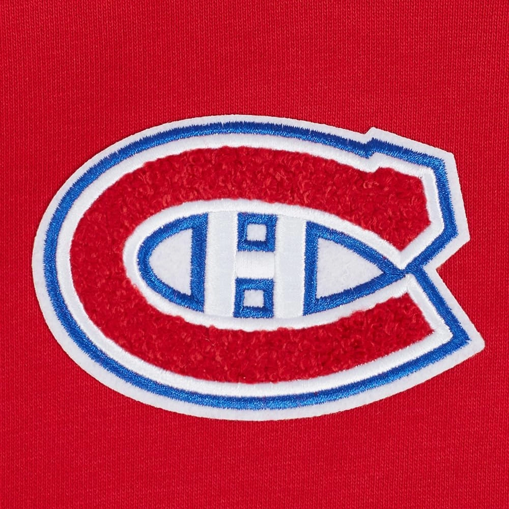 Womens NHL Classic Chenille Cropped Pullover Hoodie