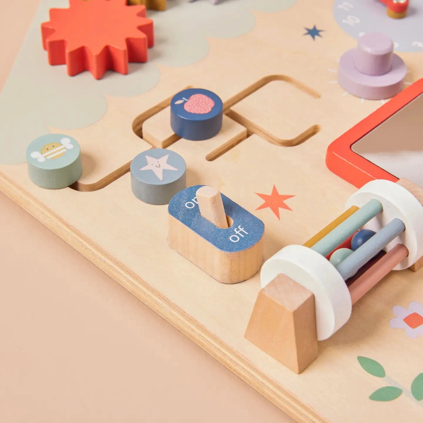 Wooden Busy Board (Fsc)