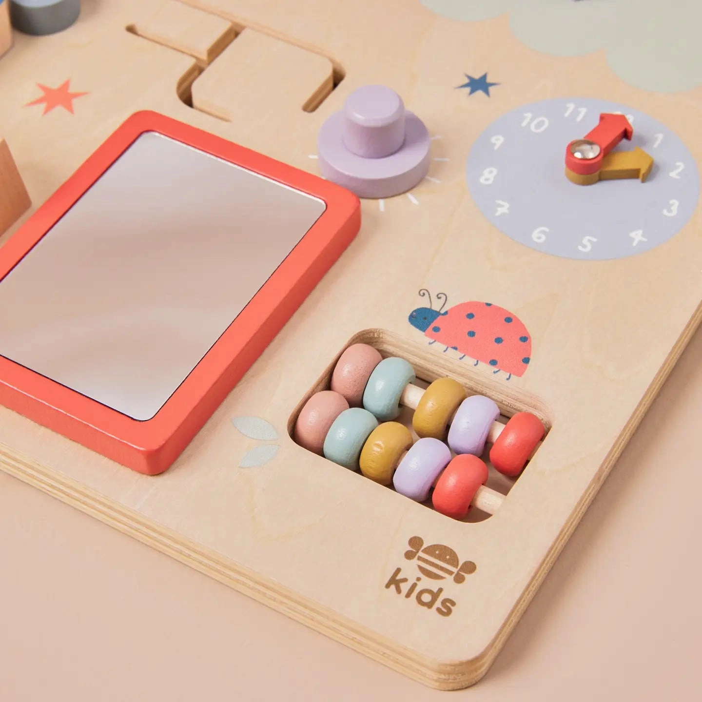 Wooden Busy Board (Fsc)