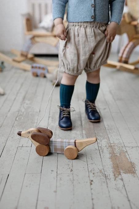 Wooden Pull Toy - Sausage Dog