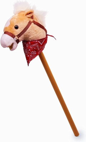 Wooden Toys Small Foot Toys Hobby Horse Rocky with Sound Designed for Children Ages 3  Years (4151)