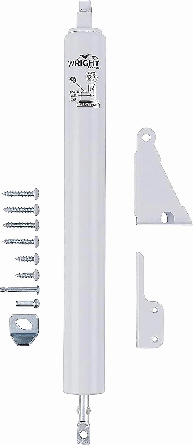 Wright Products V1020WH Standard Duty Pneumatic Closer, White