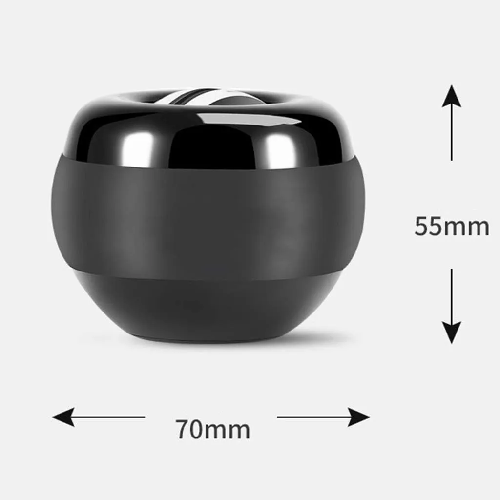 Wrist Arm Exerciser, Self-Starting Bowl Force Ball, Centrifugal Gyro Ball, for Bones and Muscles of Wrists (Size : Wrist Ball x 2)