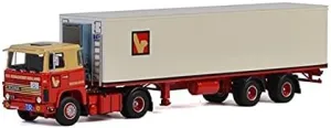 WSI for Scania 1 Series 4x2 Classic Reefer Trailer - 2 AXLE 01-2525 1/50 DIECAST Model Finished CAR Truck