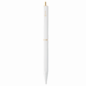Ystudio | Ballpoint Pen | Classic Revolve | Portable Brassing | White