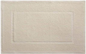 Yves Delorme Eden Nacre (Ivory) Bath Mat | Cotton | Luxury Mat from Portugal