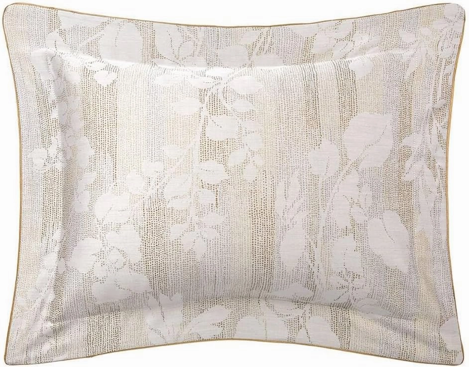 Yves Delorme Nymphes Multicolor Boudoir 12 x 17 in Sham - Extra Soft and Warm Luxury Sheets, 100% Natural Organic French Bed Linens - Breathable and Durable