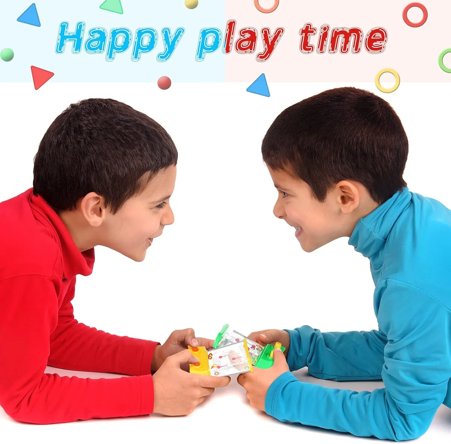 Zhanmai 16Pcs Handheld Water Games Mini Arcade Fish Ring Toss Basketball, Water Ring Toss Handheld Toys for Kids Adults, Retro Games for Beach Toy Party