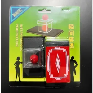 ZQION Dragon Altar Instantaneous Penetration Magic Tricks Close Up Magic Props Illusions Gimmicks Magician Street Magic Magician Set